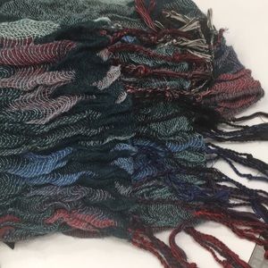 Multi colored infinity scarf